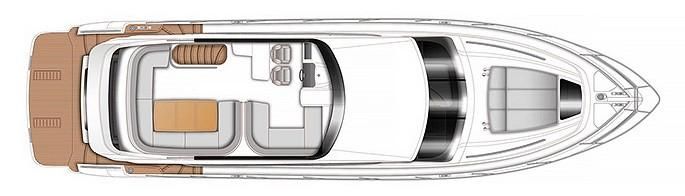 Princess 60 | Флайбридж