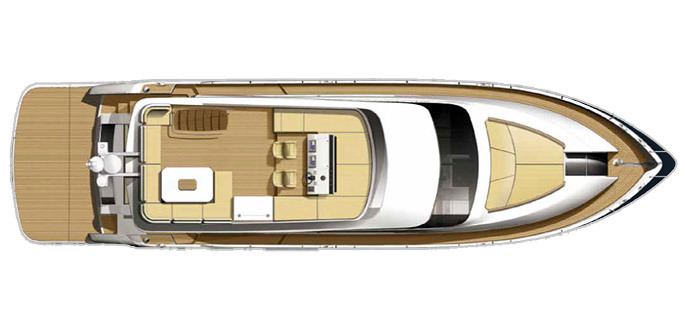 Fairline Squadron 58 | Флайбридж
