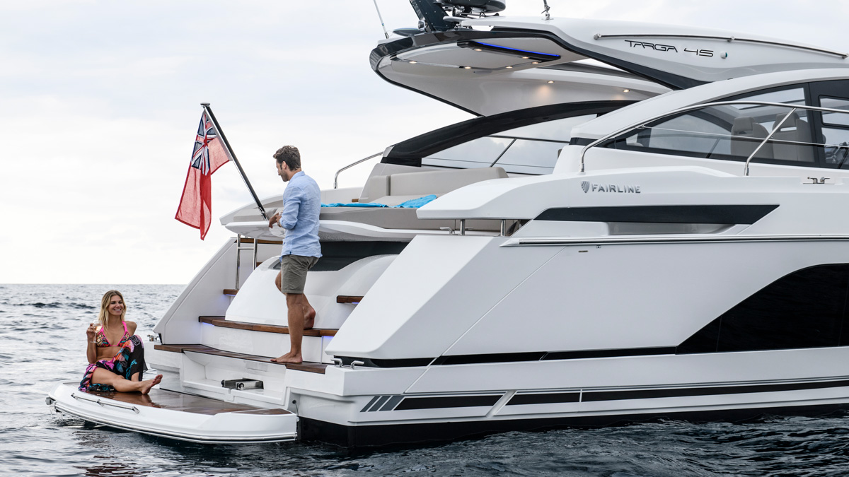 Targa 45 Open | Экстерьер 11