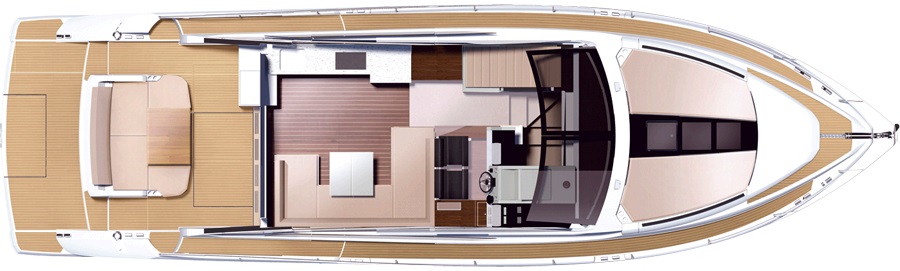 Fairline Targa 50 GT | Флайбридж