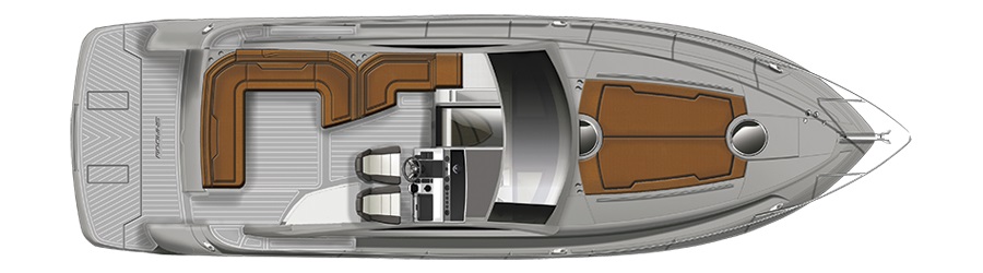 Fairline Targa 38 | Главная палуба
