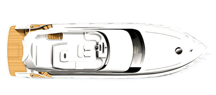 Princess 58 | Флайбридж