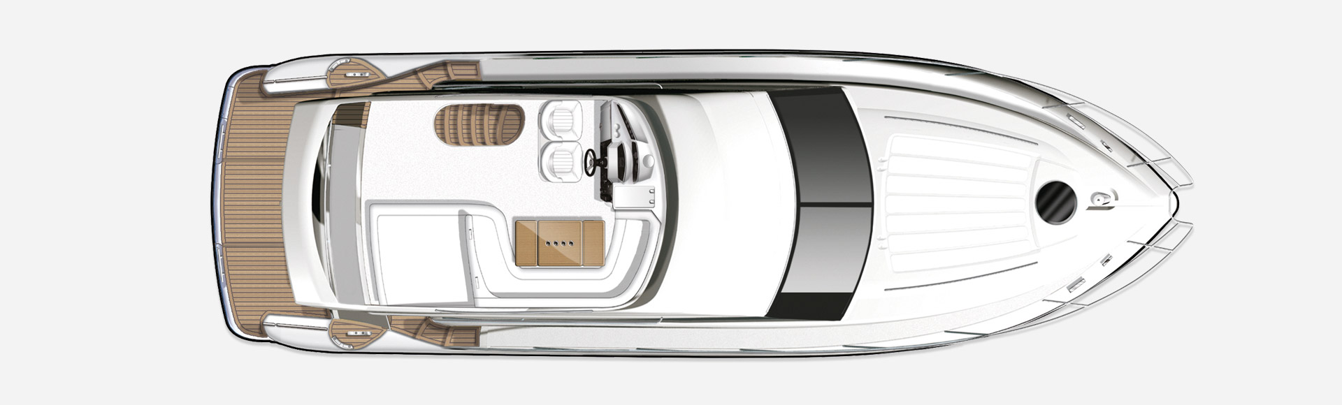 Princess 42 (012) | Флайбридж