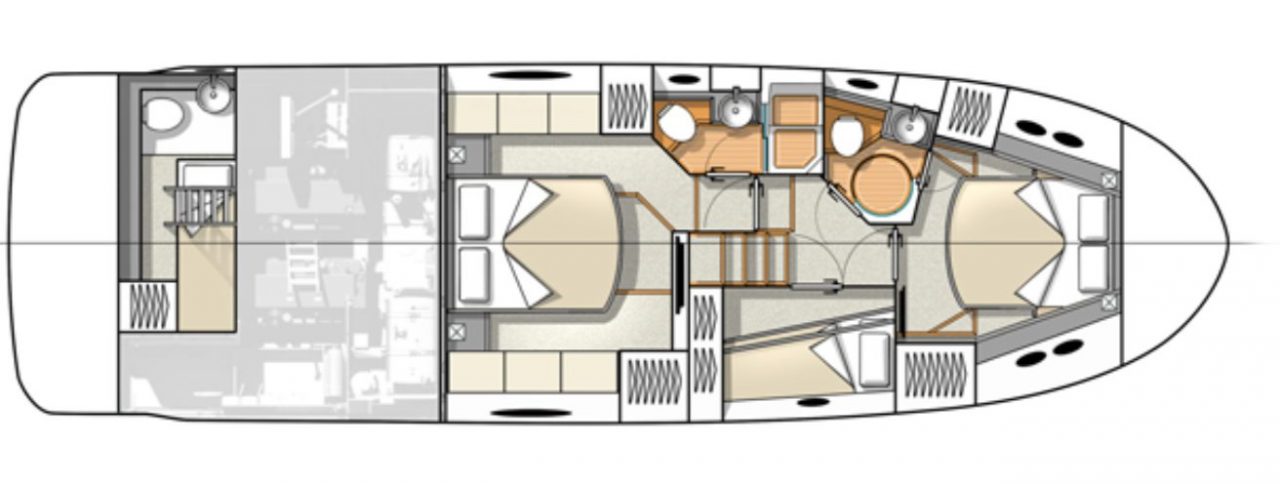 Monte Carlo 5 | Нижняя палуба