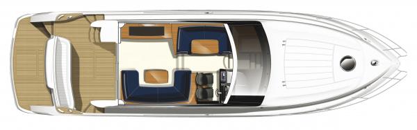 Princess 54 (008) | Главная палуба