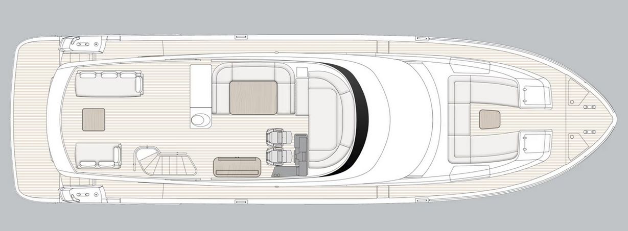 Azimut Magellano 66 (020) | Флайбридж