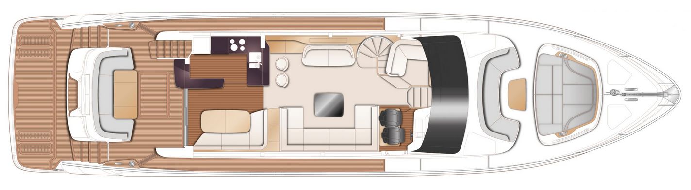 Princess Y72 (022) | Главная палуба
