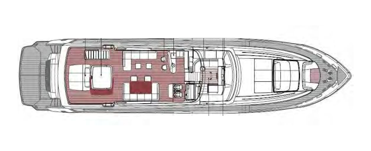 Princess 30M (019) | Флайбридж