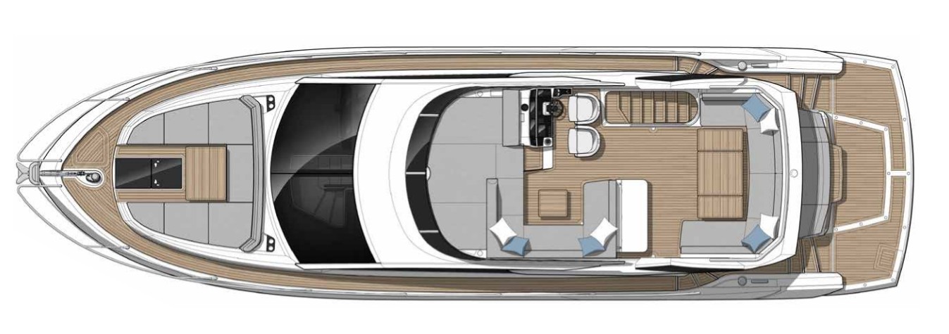 Sunseeker Manhattan 56 | Флайбридж